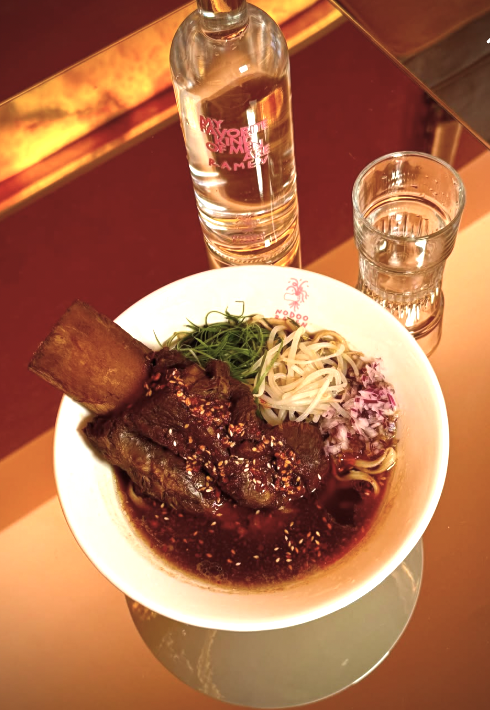 Ramen au bœuf braisé